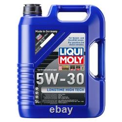 Engine Oil Filter Kit 5W-30 Liqui Moly 7 Litres + Propeller for Fiat Ducato