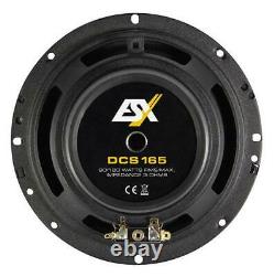 Esx Dcs-165 Speaker Kit 16,5 CM For Fiat Ducato IV Type 290, Start 2015