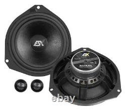 Esx Qxfa6.2c Active Speaker Kit + Amp Compatible With Fiat Ducato F8 De