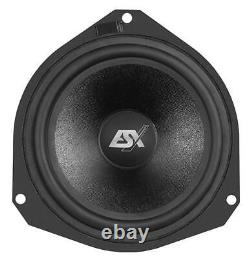 Esx Qxfa6.2c Active Speaker Kit + Amp Compatible With Fiat Ducato F8 De