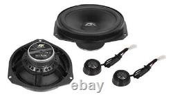 Esx Qxfa6.2c Active Speaker Kit + Amp Compatible With Fiat Ducato F8 De