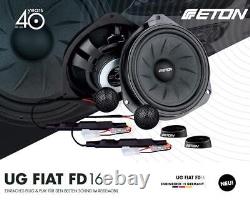 Eton UG FIAT FD16 16.5 CM 2-Way Speaker Kit Compatible With Ducato III