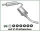 Exhaust Kit For Fiat Ducato 230 Diesel 1.9+2.5+2.8 Middle Pot + Silencer