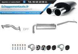 Exhaust kit Fiat Ducato III 3.0 JTD 2011-2020 complete rear installation kit