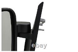 Exterior Mirror Kit Suitable for Fiat Ducato 06- Li Ré Noir 12-pol With