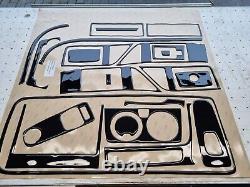 Fiat Ducato 02.2006 Interior Dashboard Trim Kit 3D Decor 22 Pieces