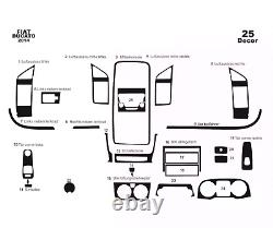 Fiat Ducato 2014 3D Dashboard Interior Trim Kit