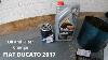 Fiat Ducato 2017 Oil U0026 Filter Change Ih Motorhome