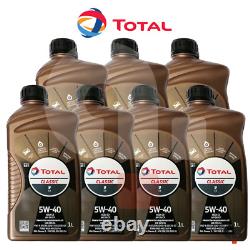 Fiat Ducato 250 2.3 Multijet Maintenance Kit 4 Filters + 7L Total 5W40 Oil