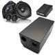 Fiat Ducato 8 Audio Kit Amplifier Dsp + Speakers + Subwoofer Option