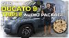 Fiat Ducato 9 Triple Audio Package Upgrade Speakers Sub Amp & More