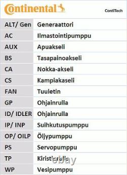 Fiat Ducato Bus/Coach Timing Belt Kit 2.8 Jtd 4x4, 2.8 Jtd, 2.8 Td 4x4
