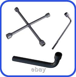 Fiat Ducato Camper Spare Wheel Kit 17' 5-Spoke Jack Wrench Bag DOT2025