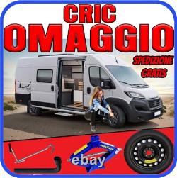 Fiat Ducato Camper Spare Wheel Kit 18 5-Lug Jack Wrench DOT2025