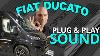 Fiat Ducato Fantastic Dsp Soundsystem With Subwoofer Install In 1 Hour Ars24
