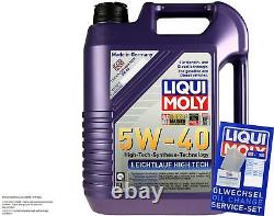 Filter Inspection Sketch Moly Oil 8l 5w-40 For Fiat Ducato