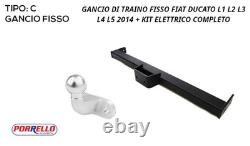 Fixed Towbar FIAT DUCATO L1 L2 L3 L4 L5 2014 + Complete Wiring Kit