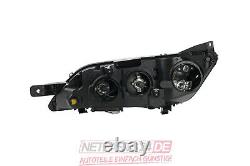 For Fiat Ducato 250 From 06/14- Black Lighthouses With Led Lights Like Kit