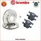 Front Brembo Brake Discs And Pads Kit For Fiat Ducato