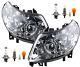 Front Halogen Headlight Kit Compatible With Fiat Ducato 250 11-14 Bulbs