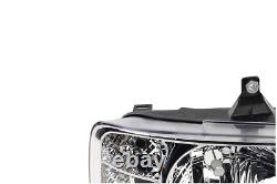 Front Headlight Compatible With Fiat Ducato 244 04/2002 Right With Bulb