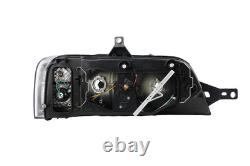 Front Headlight Kit Compatible with Fiat Ducato 244 04/02- H7 H1 Left & Right