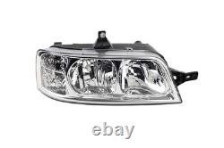 Front Headlight Kit Compatible with Fiat Ducato 244 04/02- H7 H1 Left & Right