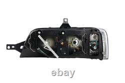 Front Headlight Kit Compatible with Fiat Ducato 244 04/02- H7 H1 Left & Right