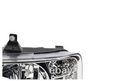 Front Headlight Kit Compatible with Fiat Ducato 244 04/02- H7 H1 Left & Right