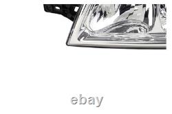 Front Headlight Kit Compatible with Fiat Ducato 244 04/02- H7 H1 Left & Right