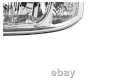 Front Headlight Kit Compatible with Fiat Ducato 244 04/02- H7 H1 Left & Right