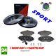 Front Maxgear Sport Discs And Pads Kit For Fiat Ducato Str C1j