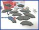 Front And Rear Brake Pads Fiat Ducato 072.2 2.3 D Multijet 10-14 Mjet