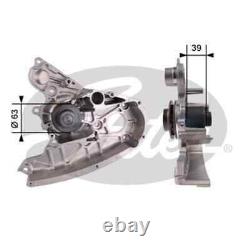 Gates Distribution Belt Kit + Water Pump For Fiat Ducato Iveco Daily