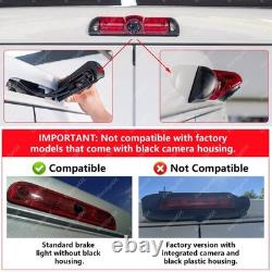 HD Rear Camera Kit with Brake Light for Citroën Jumper Fiat Ducato Peugeot Boxer