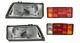 Headlight Kit Front Left + Right + Rear Lamp C Jumper Fiat Ducato P Boxer 94-02v