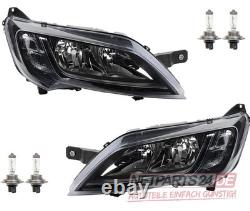 Halogen Headlight Compatible with Fiat Ducato 250/251 2014- Includes 2x H7 G D
