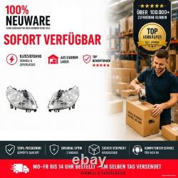 Halogen Headlight Kit Compatible with Fiat Ducato 250 251 from 2011 to 2014, Li Re