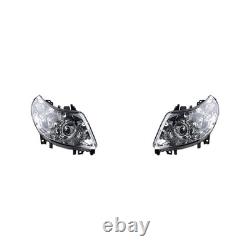 Halogen Headlight Kit Compatible with Fiat Ducato 250/251 from 2011 to 2014 Li Re