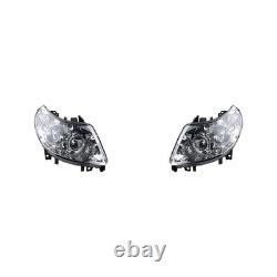 Halogen Headlight Kit Compatible with Fiat Ducato 250 251 from 2011 to 2014 Li Re