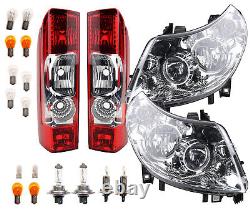 Halogen Headlight Kit Compatible with Fiat Ducato and Taillights 06-10