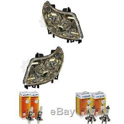 Halogen Headlight Kit Fiat Ducato 07.06-12.09 H7 / H1 Engine With Incl. Lamps