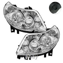 Halogen Headlight Kit H7/H1 for Fiat Ducato Choose / Chassis Bus Housing