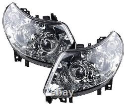 Halogen Headlight Kit Suitable for Fiat Ducato 250 2011-2014 Left and Right