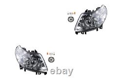Halogen Headlight Kit Suitable for Fiat Ducato 250 251 11-14 H1 H7 Fog Light