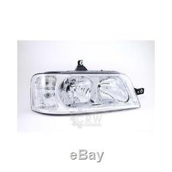 Halogen Headlights Kit Fiat Ducato (244) Year Mfr. 04 / 02- H7 / H1 With Flashing