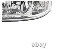 Halogen Headlights Kit Suitable for Fiat Ducato 244 04/02- H7 H1 + Fog +