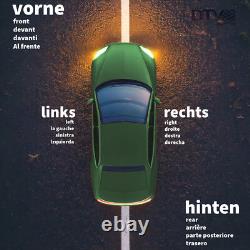 Headlight Compatible With Fiat Ducato 250 Black With LED Daytime Running Lights + Lighting