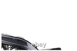 Headlight Compatible With Fiat Ducato 250 Black With LED Daytime Running Lights + Lighting