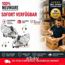 Headlight Kit Compatible with Fiat Ducato 250 11-14 with L & R Bulbs and H15